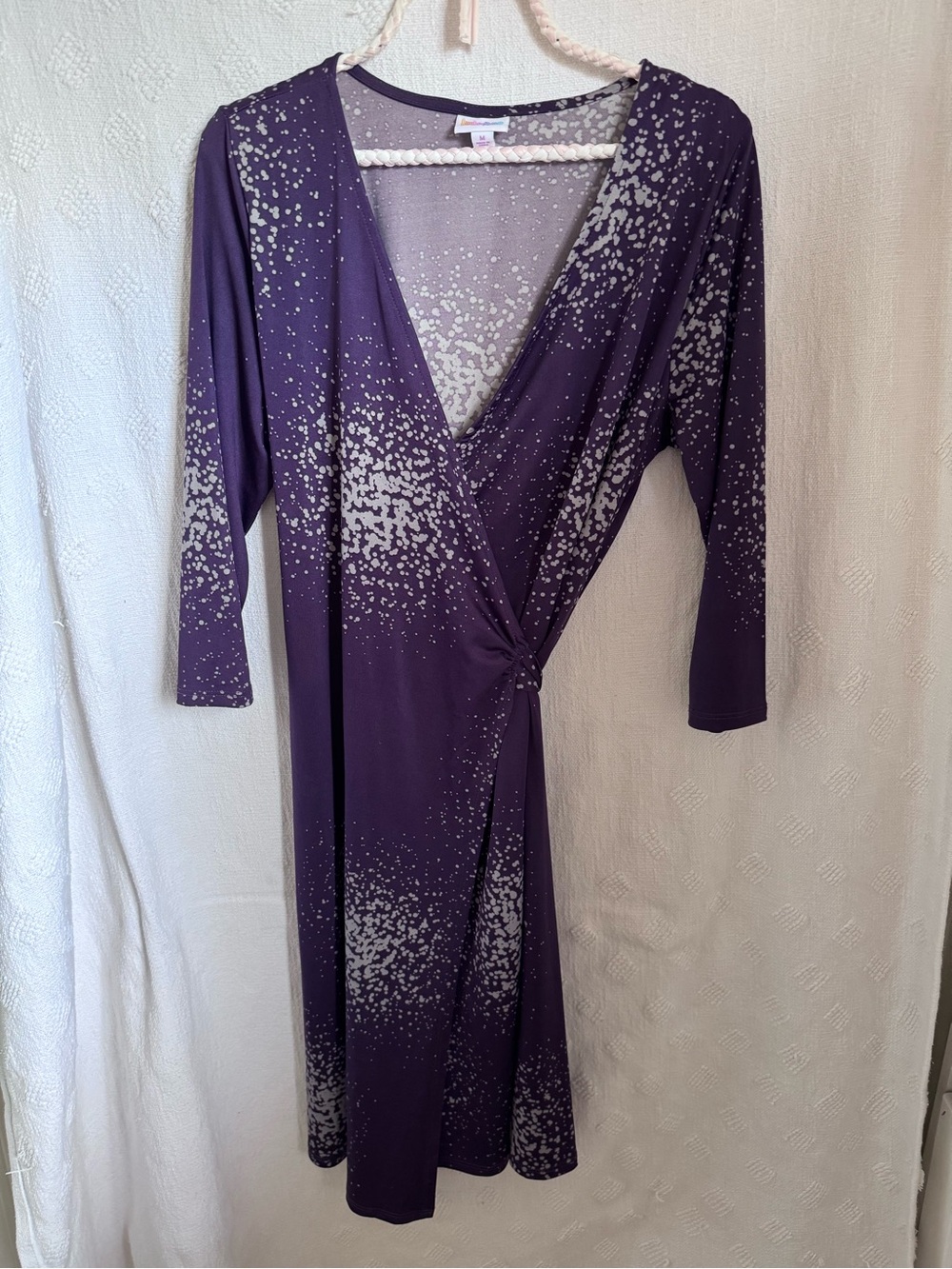Lularoe wrap dress SZ M